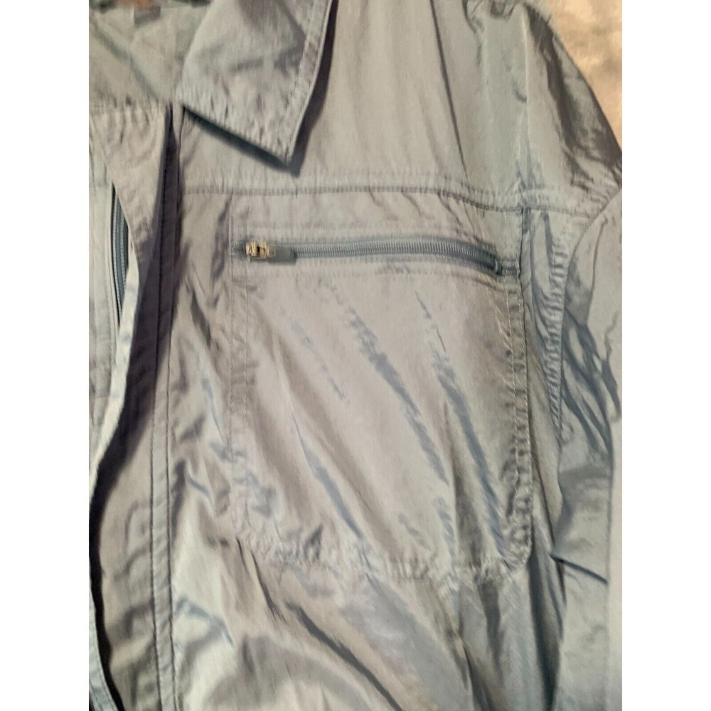 Free People Movement Jumpsuit Womens Small Blue Golden Hour Coveralls Silky Boho - Picture 7 of 16